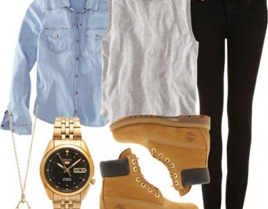 Timberland boots outfit