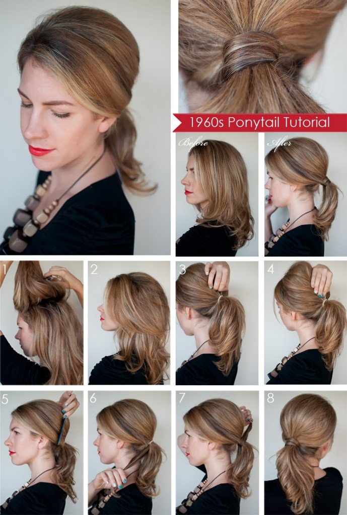 easy step-by-step hair tutorials