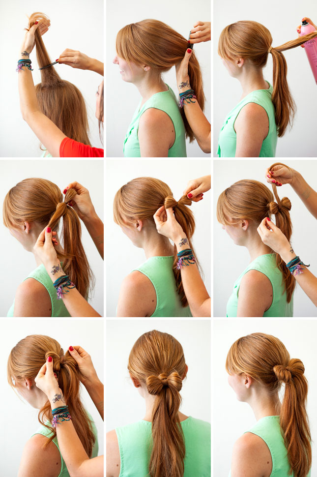 easy step-by-step hair tutorials