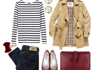 trench coat polyvore