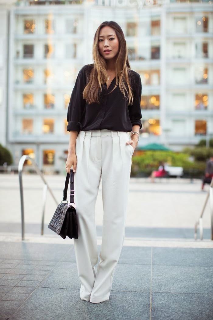 black and white spring outfits