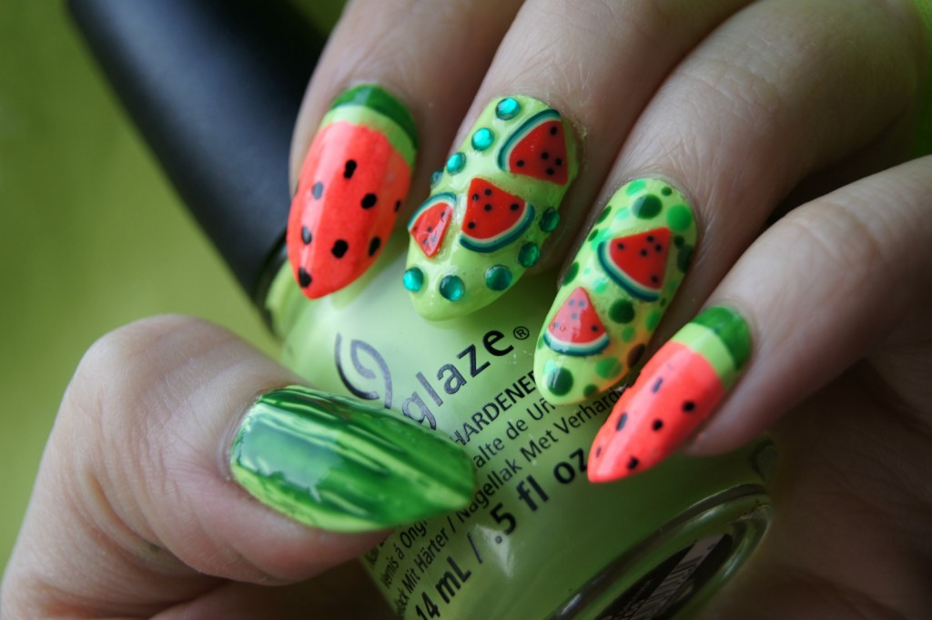 6. "Cute and Playful Stiletto Nail Designs for Summer" - wide 4