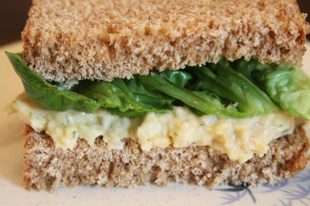 Vegetarian Chickpea Sandwich Filling