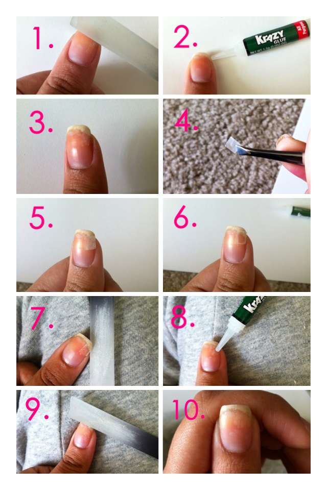 how to fix your broken nail