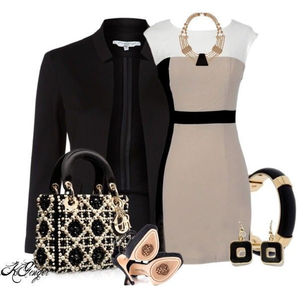 Professionally Polished Office Polyvore Combinations