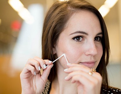 cotton swab beauty trick