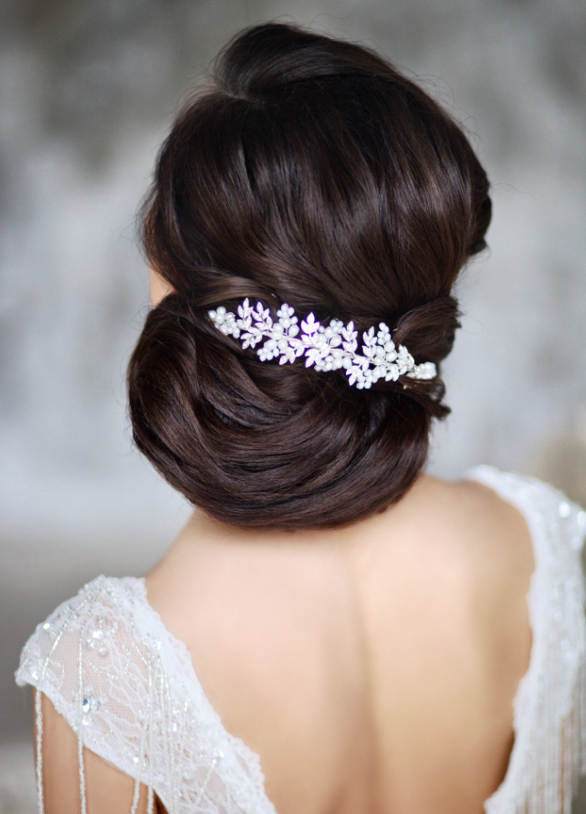 wedding-hairstyle with accessories