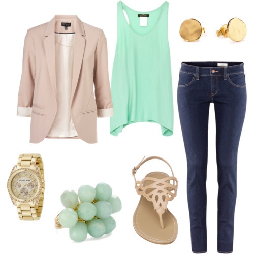 15 Pastel Polyvore Outfit Combinations