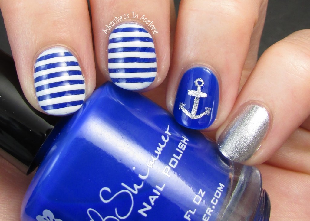 15 Nautical Nail Designs To Copy This Summer