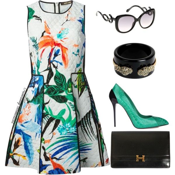 15 Trendy Tropical Polyvore Combinations