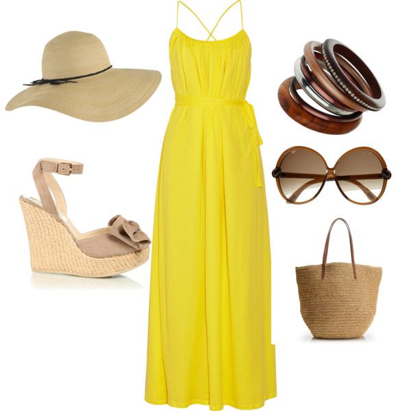 15 Yellow Polyvore Outfit Combinations To Copy Now - Fashion Experts