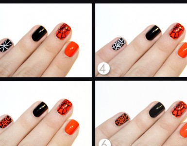 Spider-Web-Halloween-Nail-Art-How-To-2